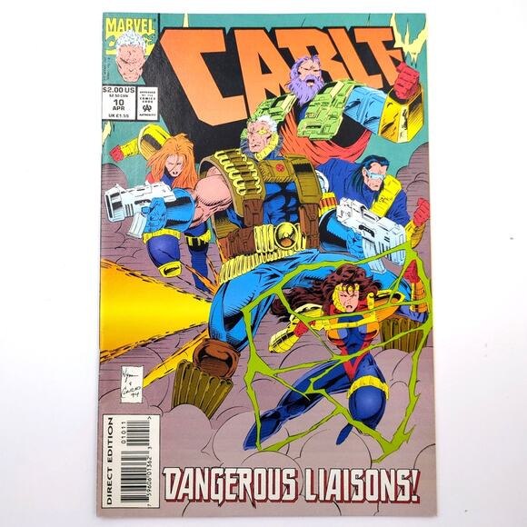 Marvel Comics Lot Cable from X-Men X-Force 6 7 8 10 14 17 1993 1994 VF+ - Picture 6 of 8